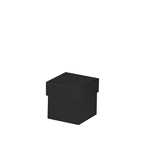 Rössler 13421453700 - Boxline Kartonage quadratisch, 65 x 65 x 65 mm, Schwarz, 1 Stück Rössler 13421453700 - Boxline Kartonage quadratisch, 65 x 65 x 65 mm, Schwarz, 1 Stück von Rössler