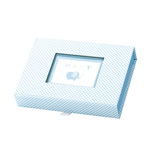 Rössler Papier 14571930001 - Fotobox Baby Boy mit Magnetverschluss, für 13 x 18 cm Bilder, hellblau, 1 Stück von Rössler
