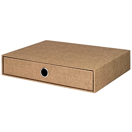 Rössler Papier 1524452600 - S.O.H.O. Schubladenbox für DIN A4, mit Griffloch, Special Line Hazelnut, 343 x 250 x 65 mm, 1 Stück Rössler Papier 1524452600 - S.O.H.O. Schubladenbox für DIN A4, mit Griffloch, Special Line Hazelnut, 343 x 250 x 65 mm, 1 Stück von Rössler Papier