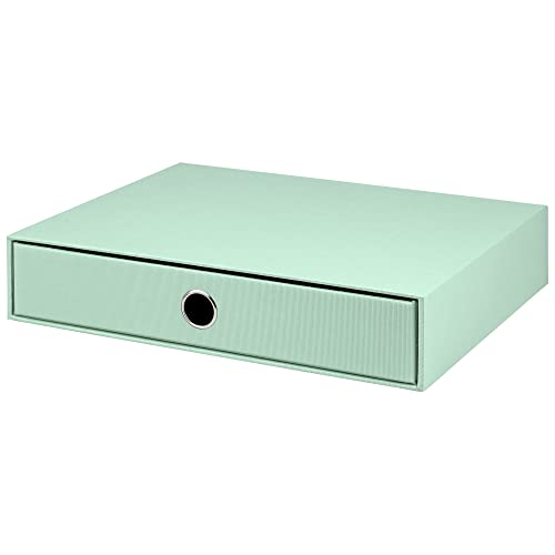 Rössler Papier 1524452650 - S.O.H.O. Schubladenbox für DIN A4, mit Griffloch, Mint, 343 x 250 x 65 mm, 1 Stück Rössler Papier 1524452650 - S.O.H.O. Schubladenbox für DIN A4, mit Griffloch, Mint, 343 x 250 x 65 mm, 1 Stück von Rössler Papier