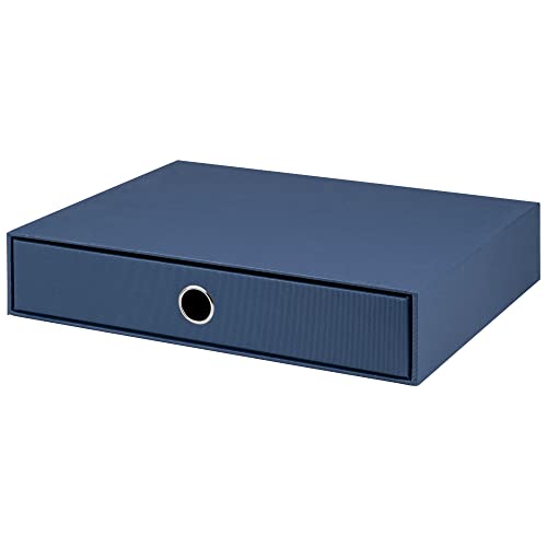 Rössler Papier 1524452900 - S.O.H.O. Schubladenbox für DIN A4, mit Griffloch, Navy, 343 x 250 x 65 mm, 1 Stück Rössler Papier 1524452900 - S.O.H.O. Schubladenbox für DIN A4, mit Griffloch, Navy, 343 x 250 x 65 mm, 1 Stück von Rössler Papier