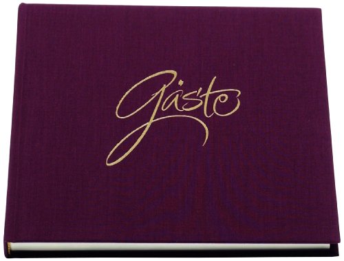 Rössler Papier 18781002724 - Forever - Gästebuch, 192 Seiten, Größe: 21 x 21 cm, auberge/rosso, 1 Stück von Rössler Papier