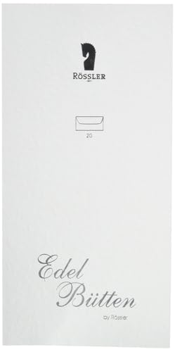 Rössler Papier 2032388003 - Briefumschläge DIN Lang, gehämmert, 20 Stück, weiß Rössler Papier 2032388003 - Briefumschläge DIN Lang, gehämmert, 20 Stück, weiß von Rössler Papier