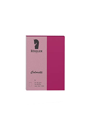 Rössler 220709546 Coloretti Doppelkarten A7hd, hoch, Amarena, 5 Stück Rössler 220709546 Coloretti Doppelkarten A7hd, hoch, Amarena, 5 Stück von Rössler