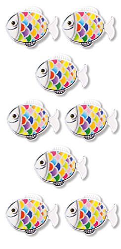 Rössler 9002-997 - Fisch-Sticker, mehrfarbig von Rössler