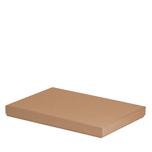 Rössler Papier 13521453620 - Boxline Kartonage rechteckig, passend für DIN A4, Kraft, 1 Stück Rössler Papier 13521453620 - Boxline Kartonage rechteckig, passend für DIN A4, Kraft, 1 Stück von Rössler Papier