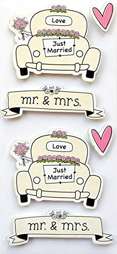 Rössler Papier Sticker Just Married von Rössler