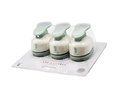 Stanzer Set mit 3 Paper Punch Stanzern von Rössler
