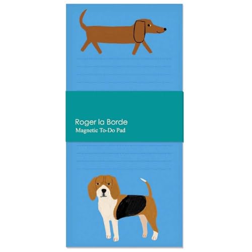 Roger la Borde - Dog Design Magenetic To-Do Pad - Rabit & Flower - FM046 Roger la Borde - Dog Design Magenetic To-Do Pad - Rabit & Flower - FM046 von Roger la Borde