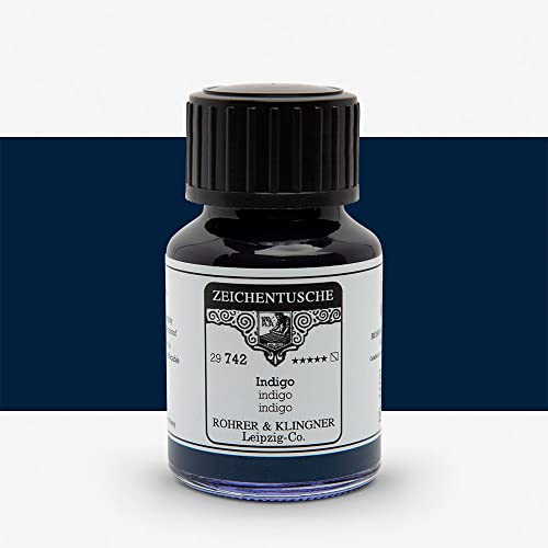 Rohrer & Klingner Zeichentusche Indigo 50 ml Rohrer & Klingner Zeichentusche Indigo 50 ml von Rohrer & Klingner