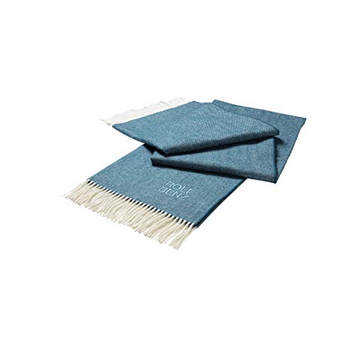 Rolf Benz Plaid, 50% Wolle 50% Polyacryl Hellblau 200x240cm, 962-10-93 Rolf Benz Plaid, 50% Wolle 50% Polyacryl Hellblau 200x240cm, 962-10-93 von Rolf Benz