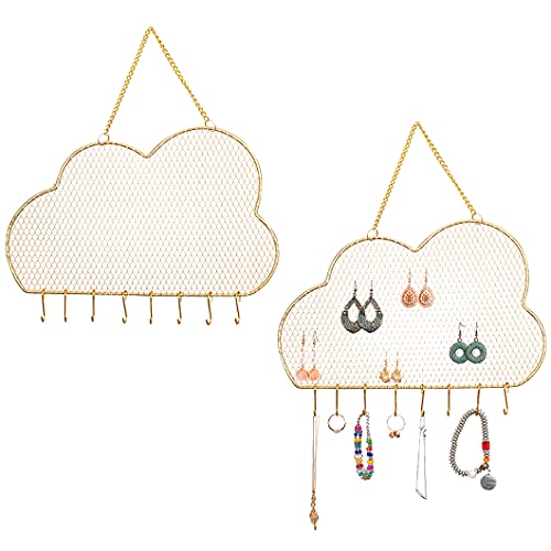 Rolin Roly Wand Schmuckhalter Ohrsteckerhalter Hängender Schmuck Organizer Halsketten Ohrring Organisator Aufbewahrungs für Halsketten Armbänder Kristall Anhänger Schlüssel Rolin Roly Wand Schmuckhalter Ohrsteckerhalter Hängender Schmuck Organizer Halsketten Ohrring Organisator Aufbewahrungs für Halsketten Armbänder Kristall Anhänger Schlüssel von Rolin Roly