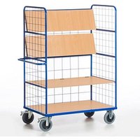 Rollcart Etagenwagen 08-7817 blau 120,0 x 80,0 x 188,0 cm von Rollcart