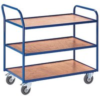 Rollcart Etagenwagen 08-7436 blau 60,0 x 111,0 x 98,0 cm von Rollcart
