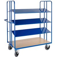 Rollcart Kommissionierwagen 16-4420 blau 135,0 x 40,0 x 174,0 cm von Rollcart