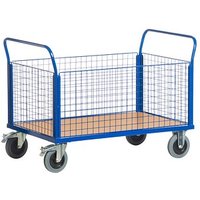 Rollcart Paketwagen 02-6117 blau 70,0 x 117,0 x 99,0 cm von Rollcart