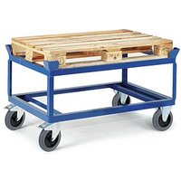 Rollcart Palettenwagen 10-4030 blau 128,0 x 88,0 x 65,0 cm von Rollcart