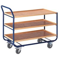 Rollcart Tischwagen 06-7036 blau 60,0 x 117,0 x 99,0 cm von Rollcart