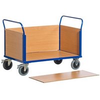 Rollcart Transportwagen 02-6107 blau 70,0 x 117,0 x 99,0 cm bis 600,0 kg von Rollcart