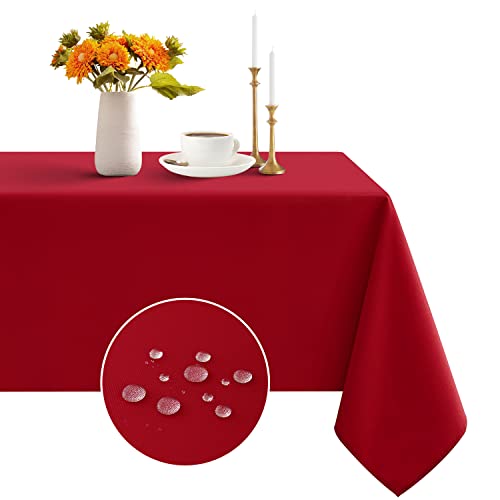 Romanstile Weihnachts Tischdecke 300 x 150 rot groß abwaschbar,wasserabweisend,schmutzabweisend Tischtuch Tablecloth Tischwäsche für Geburtstag,Party,Silvester,Neujahr,Hochzeiten,Fest,Christmas,Xmas Romanstile Weihnachts Tischdecke 300 x 150 rot groß abwaschbar,wasserabweisend,schmutzabweisend Tischtuch Tablecloth Tischwäsche für Geburtstag,Party,Silvester,Neujahr,Hochzeiten,Fest,Christmas,Xmas von Romanstile