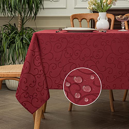 Romanstile weihnachts große Tischdecke abwaschbar 300 x 150 rechteckig wasserabweisend Damast Jacquard,elegante Tischdecken Table Cloth für Weihnachten,Partys,Geburtstag,Hotel,Restaurant,Hochzeit,Xmas Romanstile weihnachts große Tischdecke abwaschbar 300 x 150 rechteckig wasserabweisend Damast Jacquard,elegante Tischdecken Table Cloth für Weihnachten,Partys,Geburtstag,Hotel,Restaurant,Hochzeit,Xmas von Romanstile