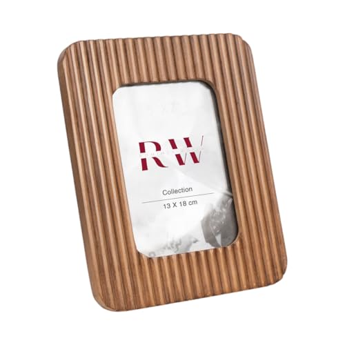 Romimex Bilderrahmen Braun Glas Holz MDF 10 x 15 x 2 cm Romimex Bilderrahmen Braun Glas Holz MDF 10 x 15 x 2 cm von Romimex