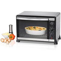 Rommelsbacher BG 1805/E Minibackofen 1800 W schwarz/silber Rommelsbacher BG 1805/E Minibackofen 1800 W schwarz/silber von Rommelsbacher