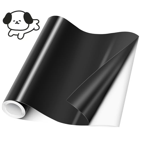 Romon Vinylfolie Plotter Schwarz, 30.5cm x 244cm Plotterfolie selbstklebend Vinyl, Transferfolie Plotterfolie Vinyl, Folie Plotter Klebefolie, Silhouette Cameo, meisten Schneidemaschine Romon Vinylfolie Plotter Schwarz, 30.5cm x 244cm Plotterfolie selbstklebend Vinyl, Transferfolie Plotterfolie Vinyl, Folie Plotter Klebefolie, Silhouette Cameo, meisten Schneidemaschine von Romon
