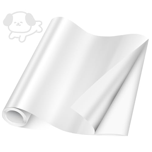 Romon Vinylfolie Plotter Weiß, 30.5cm x 244cm Plotterfolie selbstklebend Vinyl, Transferfolie Plotterfolie Vinyl, Folie Plotter Klebefolie Weiß, Silhouette Cameo, meisten Schneidemaschine Romon Vinylfolie Plotter Weiß, 30.5cm x 244cm Plotterfolie selbstklebend Vinyl, Transferfolie Plotterfolie Vinyl, Folie Plotter Klebefolie Weiß, Silhouette Cameo, meisten Schneidemaschine von Romon