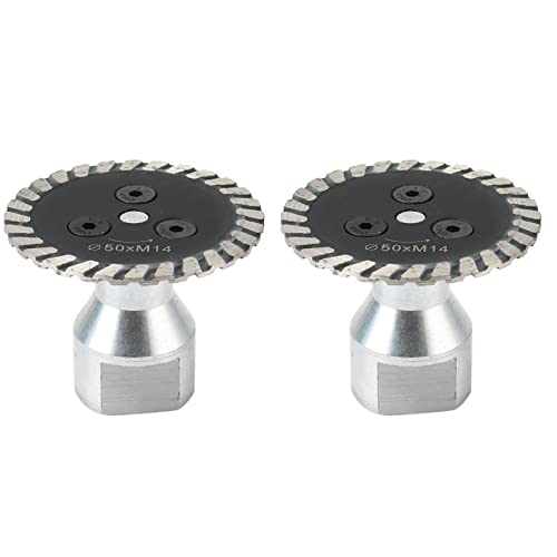 Ronlok 2X 50mm M14-Diamantsäge mit abnehmbarer Gravier- und Trennscheibe, Geeignet für Granitsandstein und Beton Ronlok 2X 50mm M14-Diamantsäge mit abnehmbarer Gravier- und Trennscheibe, Geeignet für Granitsandstein und Beton von Ronlok