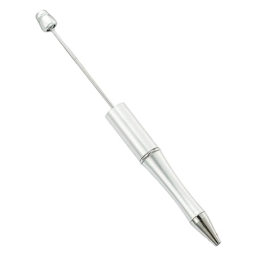 Ronyme 10 Stück Kugelschreiber mit Perlen, Kugelschreiber, Neuheit, Kugelschreiber, Geburtstagsgeschenk, bedruckbar, tragbar, DIY für Kinder, Lehrer, Silber Ronyme 10 Stück Kugelschreiber mit Perlen, Kugelschreiber, Neuheit, Kugelschreiber, Geburtstagsgeschenk, bedruckbar, tragbar, DIY für Kinder, Lehrer, Silber von Ronyme