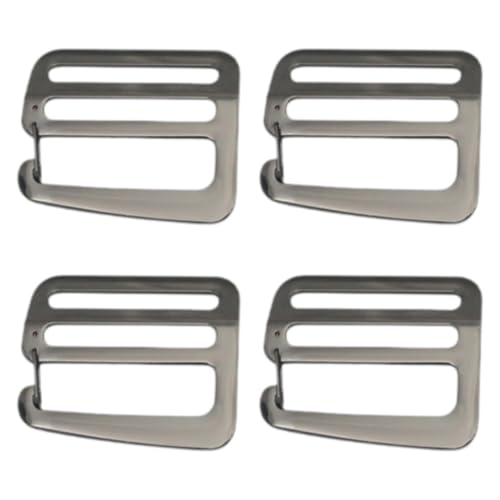 Ronyme 4 X G Haken Wellenschnallen, 3,8 cm, Stabile Einstellschnallen, Hardware, 38 Mm, Gurtbandschnallen Aus Metall für Gürtel, Rucksackgurt, Handtasche, Dunkelgrau Ronyme 4 X G Haken Wellenschnallen, 3,8 cm, Stabile Einstellschnallen, Hardware, 38 Mm, Gurtbandschnallen Aus Metall für Gürtel, Rucksackgurt, Handtasche, Dunkelgrau von Ronyme