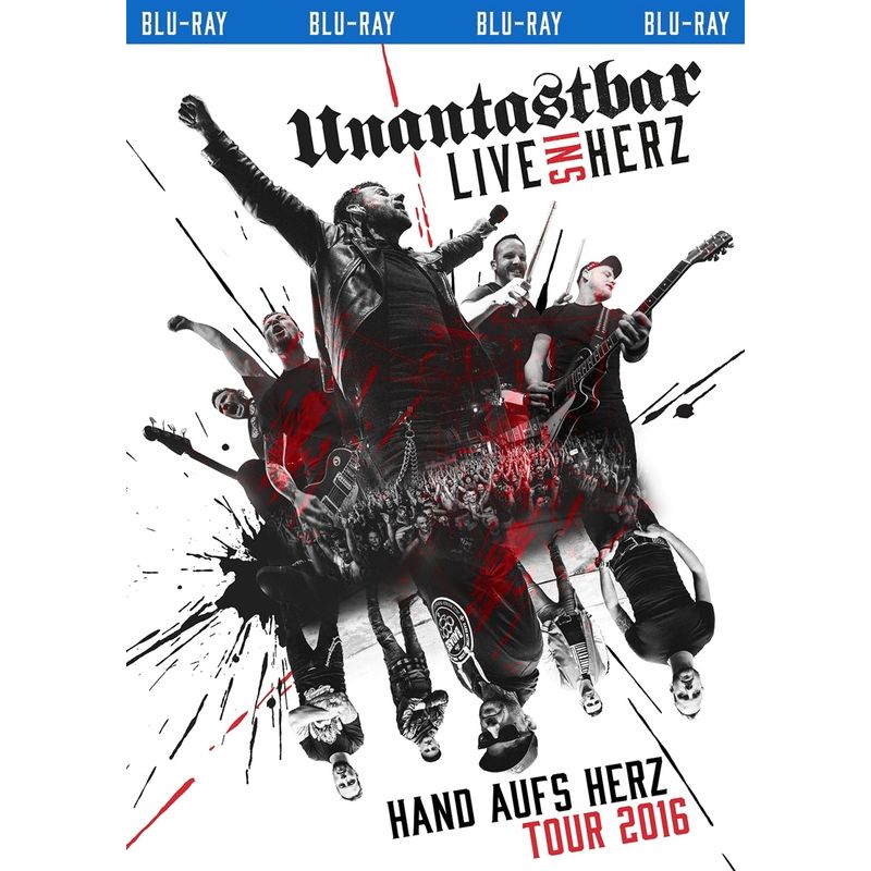 Live Ins Herz (Ltd. Erstauflage Inkl. Usb-Stick) - Unantastbar. (Blu-ray Disc) von Rookies & Kings