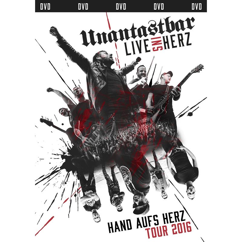 Live ins Herz (Limitierte Erstauflage inkl. USB-Stick) - Unantastbar. (DVD) von Rookies & Kings