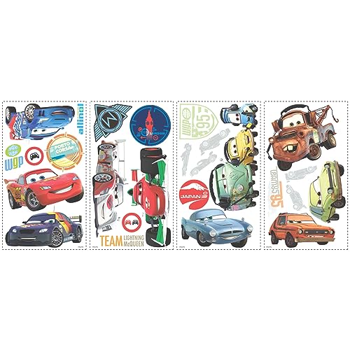 Joy Toy 15830 Wandtattoo Disney Cars 4 Blätter mit 25 Elementen Joy Toy 15830 Wandtattoo Disney Cars 4 Blätter mit 25 Elementen von RoomMates