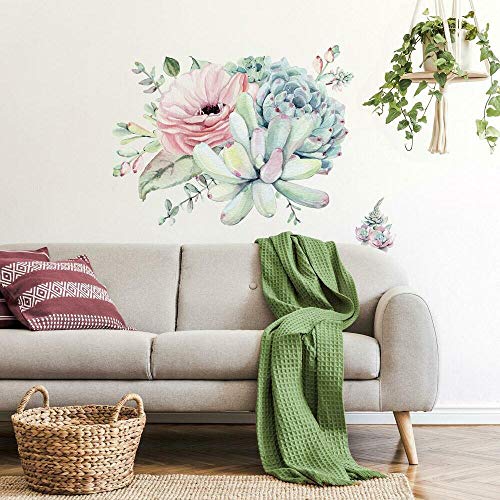 ROOMMATES Riesen-Sticker aus Aquarellfarben, wiederverwendbar, Vinyl, mehrfarbig, 1 Blatt à 92,7 cm x 58,7 cm ROOMMATES Riesen-Sticker aus Aquarellfarben, wiederverwendbar, Vinyl, mehrfarbig, 1 Blatt à 92,7 cm x 58,7 cm von RoomMates