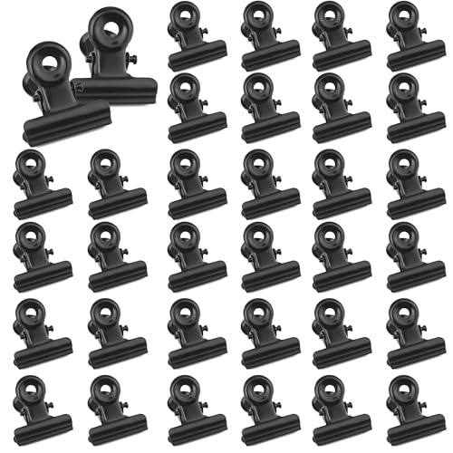 Roosea Klammern Metall Schwarz Kleine Bulldogge Büroklammern 80 Stück Briefklemmer Metall 22mm Scharnier Papier Clips Multi-Function Metallklammern Metal Bulldog Clips für Fotos Office and Kitchen Roosea Klammern Metall Schwarz Kleine Bulldogge Büroklammern 80 Stück Briefklemmer Metall 22mm Scharnier Papier Clips Multi-Function Metallklammern Metal Bulldog Clips für Fotos Office and Kitchen von Roosea