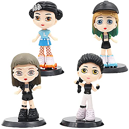 BLACK Kuchendekorationen Ornamente, 4 Stück BLACK Figures Set Cake Tortenfiguren Tortendeko, Cupcake Figuren Cake Topper für Kinder Baby Party Dekoration BLACK Kuchendekorationen Ornamente, 4 Stück BLACK Figures Set Cake Tortenfiguren Tortendeko, Cupcake Figuren Cake Topper für Kinder Baby Party Dekoration von Ropniik