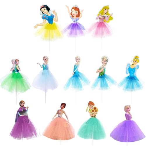 Ropniik 12 Stück Tortendeko Prinzessinnen Cake Toppers,Prinzessin Tortendeko Mädchen,Princess Party Deko Kindergeburtstag Figuren Kuchen Toppers Für Kinder Geburtstag Party Kuchen Dekoration Supplies Ropniik 12 Stück Tortendeko Prinzessinnen Cake Toppers,Prinzessin Tortendeko Mädchen,Princess Party Deko Kindergeburtstag Figuren Kuchen Toppers Für Kinder Geburtstag Party Kuchen Dekoration Supplies von Ropniik