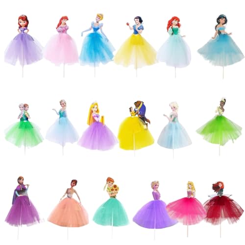 Ropniik 18 Stück Tortendeko Prinzessinnen Cake Toppers,Prinzessin Tortendeko Mädchen,Princess Party Deko Kindergeburtstag Figuren Kuchen Toppers Für Kinder Geburtstag Party Kuchen Dekoration Supplies Ropniik 18 Stück Tortendeko Prinzessinnen Cake Toppers,Prinzessin Tortendeko Mädchen,Princess Party Deko Kindergeburtstag Figuren Kuchen Toppers Für Kinder Geburtstag Party Kuchen Dekoration Supplies von Ropniik
