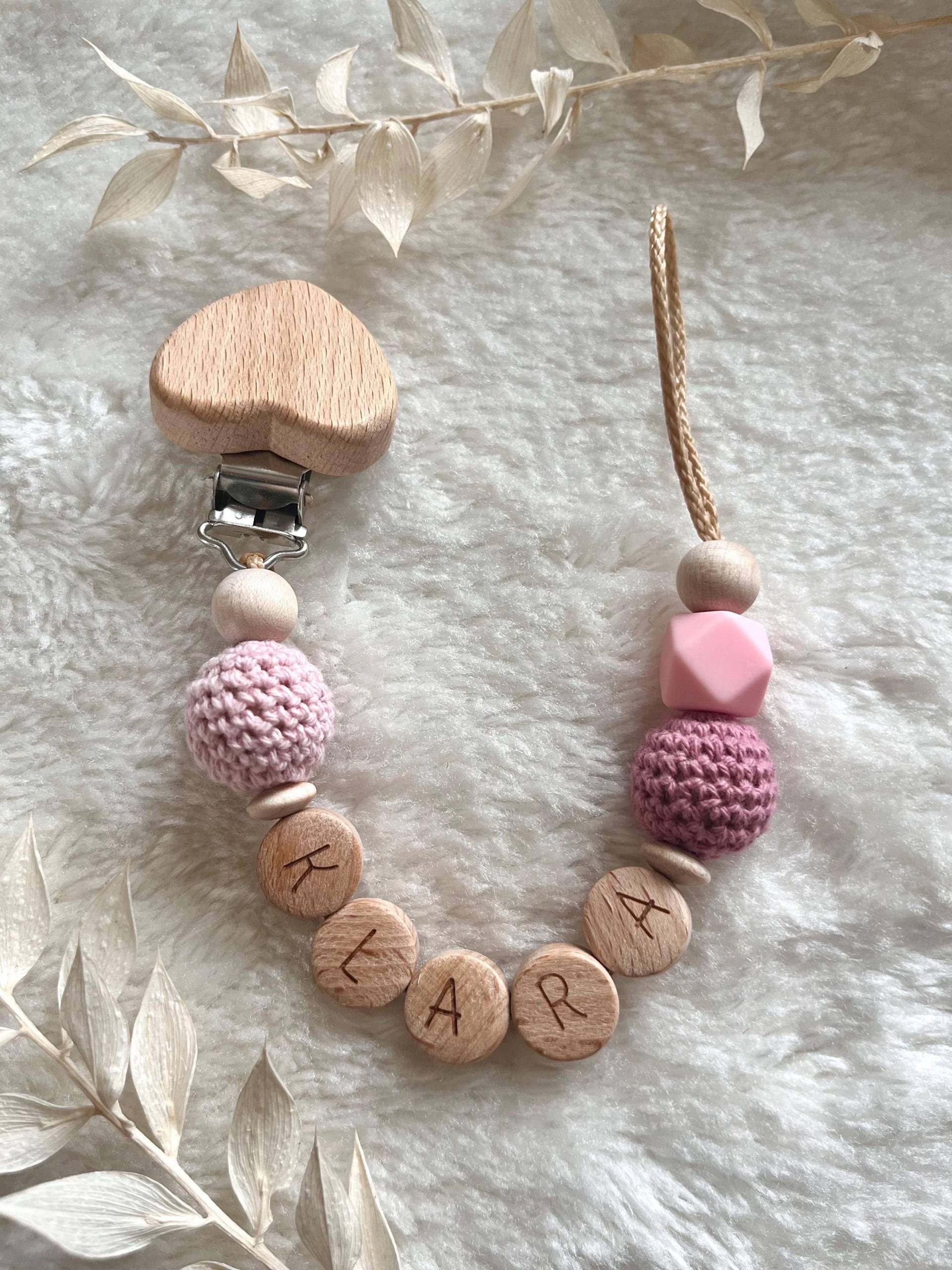 Schnullerkette|Schnullerkette Mit Name|Schnullerkette Mädchen|Schnullerkette Junge|Schnullerkette Rosa|Pink Schnullerkette|Schnullerkette Mit Name|Schnullerkette Mädchen|Schnullerkette Junge|Schnullerkette Rosa|Pink von RosaRotDE