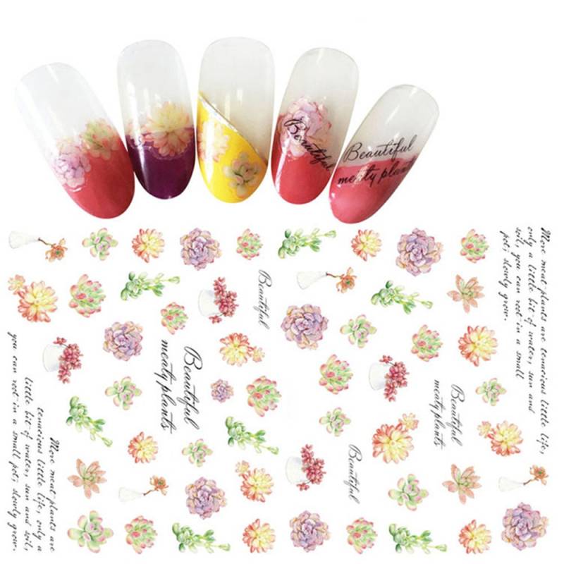 Nail Art Aufkleber "" Blumen Decal." von RoseBudsDesignGoods