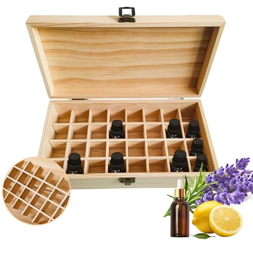 RoseFlower 32 Löcher Ätherisches Öl Aufbewahrungsbox Duftöle Display Ständer Behälter, Essential Oil Bottles Storage Box Kofferorganizer Kosmetikorganiser für Nagellack, Duftöle, Kosmetik, Lippenstift RoseFlower 32 Löcher Ätherisches Öl Aufbewahrungsbox Duftöle Display Ständer Behälter, Essential Oil Bottles Storage Box Kofferorganizer Kosmetikorganiser für Nagellack, Duftöle, Kosmetik, Lippenstift von RoseFlower