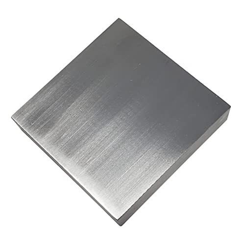 Massiver Stahl-Metall-Bankblock-Draht- und Drahtwickelwerkzeug, 10,2 x 10,2 x 1,9 cm Massiver Stahl-Metall-Bankblock-Draht- und Drahtwickelwerkzeug, 10,2 x 10,2 x 1,9 cm von Rosenthal Collection