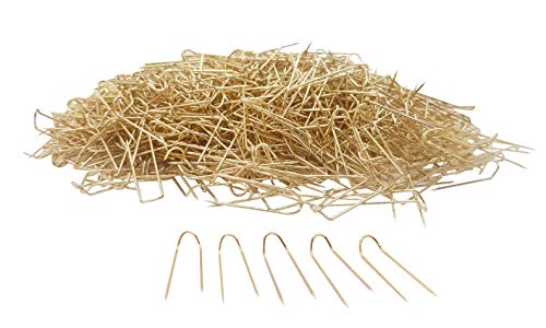 U-Pins, U-förmige Schmuck-Präsentationskette, Vitrine (Gold) von Rosenthal Collection