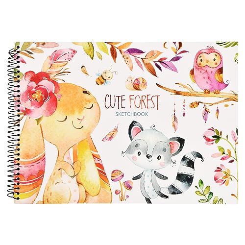 A4 Skizzenbuch 21x29cm Skizzenbuch 100 Seiten/50 Blatt Skizzenblock für Kinder 110gsm Sketchbook Spiralbindung säurefrei Künstler Zeichenblock mit Hartfaserplatte zum Malen Skizzieren Kritzeln A4 Skizzenbuch 21x29cm Skizzenbuch 100 Seiten/50 Blatt Skizzenblock für Kinder 110gsm Sketchbook Spiralbindung säurefrei Künstler Zeichenblock mit Hartfaserplatte zum Malen Skizzieren Kritzeln von Roseyan