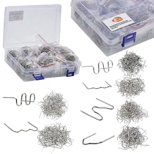 Rosfix Kunststoffklammern – 6 Arten, Ø0.8/0.6mm | 1800 Stück inklusive Box | Autos, DIY, Kunststoffverbindungen | Robuste Verbindungselemente Rosfix Kunststoffklammern – 6 Arten, Ø0.8/0.6mm | 1800 Stück inklusive Box | Autos, DIY, Kunststoffverbindungen | Robuste Verbindungselemente von Rosfix