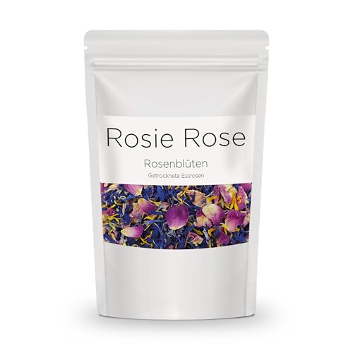 Blüten Mix | essbare Blüten zum Dekorieren deiner Gerichte | ROSIE ROSE (Saphir Blau, Gastro) von Rosie Rose