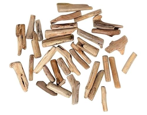 20 Stück Treibholzstücke aus natürlichem Holz, Astscheiben, Bastelstäbe, Stranddekoration für Heimwerker, Strand-Themen-Dekorationen, Hochzeit, Urlaubsdekorationen und künstlerisches Zubehör 20 Stück Treibholzstücke aus natürlichem Holz, Astscheiben, Bastelstäbe, Stranddekoration für Heimwerker, Strand-Themen-Dekorationen, Hochzeit, Urlaubsdekorationen und künstlerisches Zubehör von Rosojodg