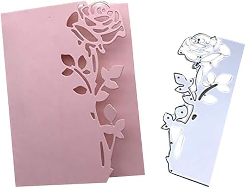 Rose Umschlag Stanzschablonen Stanzmaschine Stanzschablone Scrapbooking Prägeschablonen Stanzformen Zubehör für 3D Karten Fotoalben Papierkarten Scrapbook Stanzformen von Rosojodg